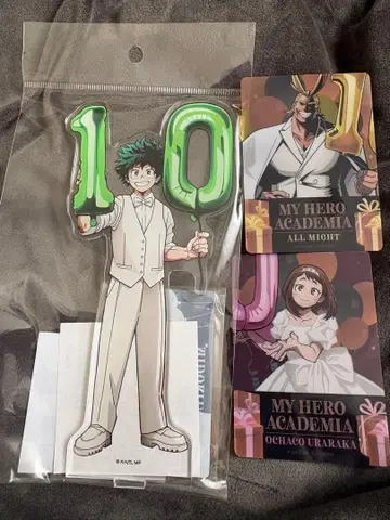 나의 히어로 아카데미아 히로아카 아크릴 스탠드 미도리야 올마이트 우라라카