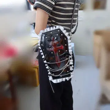 악마뿔 인형 파우치