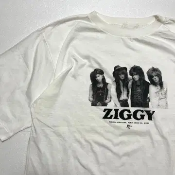 [ ZIGGY ] ZIGGY 티셔츠 밴드 티셔츠 빈티지 티셔츠