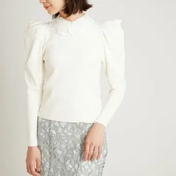 스나이델/Sustaina 레이스 스칼라 니트 풀오버/SWNT225079