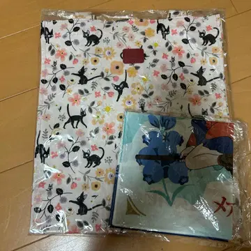 마녀 배달부 키키 플라워 가든 토트백 손수건