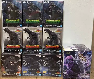 주술회전 마허라 고질라 가메라 피규어 10체
