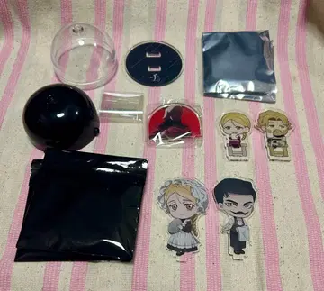 치. 지구의 운동에 대하여 아크릴 스탠드 5세트