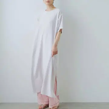 북유럽, 생활용품점 [ 시원함도, 품격도 ] 하프 슬리브 박스 원피스