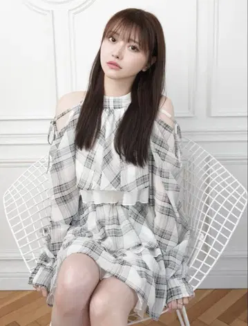 LIP SERVICE 티어드 플레어 에어리 원피스