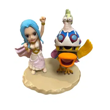 원피스 월드 컬렉터블 피규어 로그 스토리 비비&카루