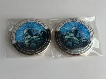 스타 워즈 MANDALORIANS 금 배지 만달로리안 & 그로구