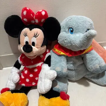 미니 마우스, 덤보 봉제 인형 세트