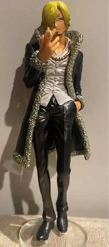 원피스 제일복권 라스트 원상 상디 피규어 아크릴 받침대 포함