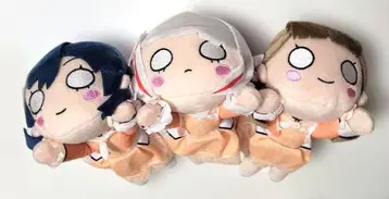 러브 라이브! 하스노소라 여학원 스쿨 넨도베리 봉제 인형 3종 세트