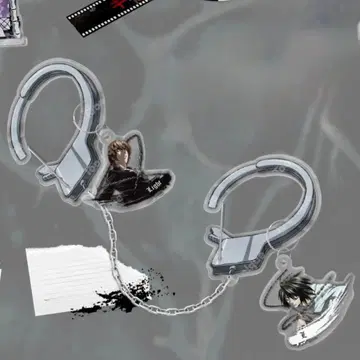 데스노트 한국 공식 팝업 체인 카라비너