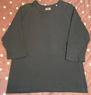 할리우드 런치마켓 스트레치 플라이스 7부 소매 다크 그린