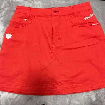 여성용 골프 팬츠 스커트 레드 le coq sportif