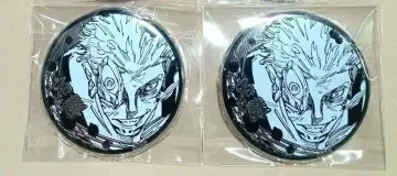 주술회전 실버 캔뱃지 스쿠나 세트