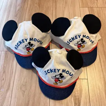 하루피마마 콜라보 시마무라 미키마우스 귀도리 모자 3개 세트