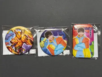 쇼마 스토마크 가면라이더 오버 가브 캔뱃지 3개 세트