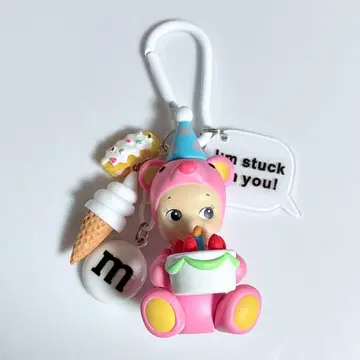 SALE 자라자라 키링 자라자라 소니 엔젤 핑크