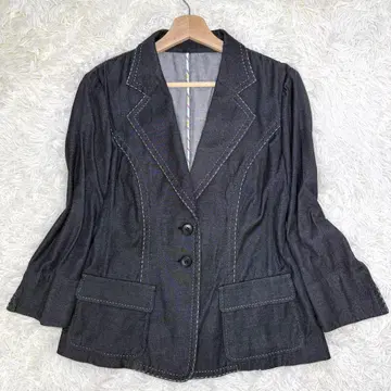 Leilian 레리안 테일러드 자켓 파이핑 멀티 컬러