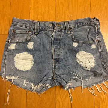Levi's 501 데미지 숏팬츠