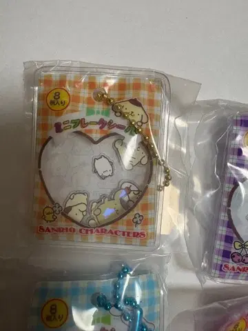 SANRIO 바스락 프레이크 씰풍 참 5종