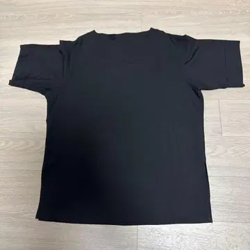 컨디션 최상 엔할리우드 블랙 반팔 T셔츠 코튼