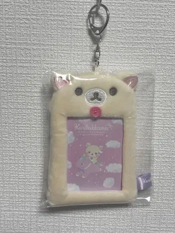 코리락쿠마 포근 포토 키링 트레이딩 카드 케이스
