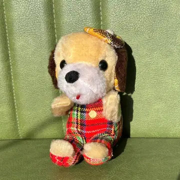쇼와 레트로 강아지 봉제 인형