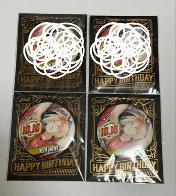 하이큐 생일 캔뱃지 코즈메 켄마 2022 미개봉 미사용 원작 그림