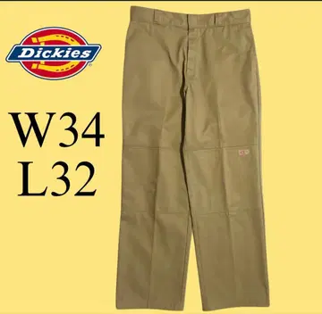 [ 초와이드 ] Dickies 디키즈 더블니 워크 팬츠 카키 W34