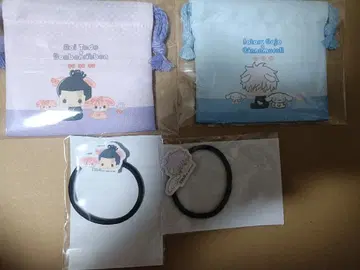 주술회전 산리오 세가 럭키 쿠지 고죠 토도 4종 세트