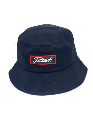 타이틀리스트 골프 버킷햇 미사용 새상품 BLACK