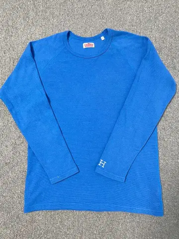 할리우드 런치마켓 스트레치 플라이스 롱 슬리브 티셔츠 3 2