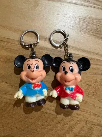 [ 쇼와 레트로 ] 미키마우스 키링 당시 물건 빈티지 디즈니