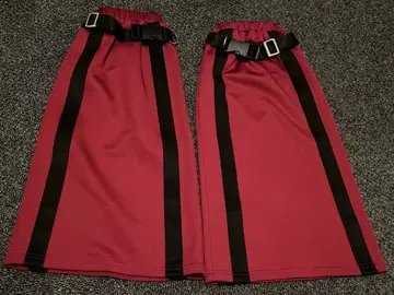 Dearmylove 저리 팬츠 + 레그 워머 지뢰 서브컬쳐 빨검