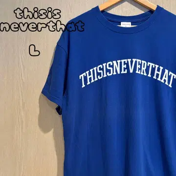 thisisneverthat 반팔 T셔츠 L 블루