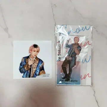 사쿠마 다이스케 아크릴 스탠드 정사각형 사진 묶음 판매