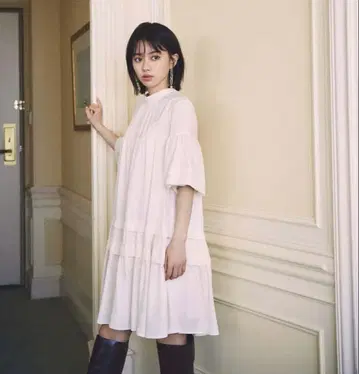 [컨디션 최상] Rirandture 리랜드트루 아이보리 원피스