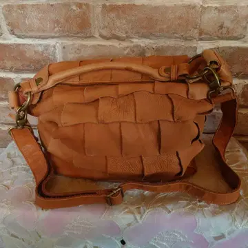 Zucchero Filato 천연 가죽 2way 숄더백