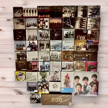 [레어] 아라시 시크릿 토크 싱글 앨범 CD 53장 묶음