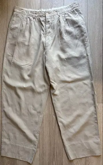 조르지오 아르마니 80s 블랙택 슬랙스