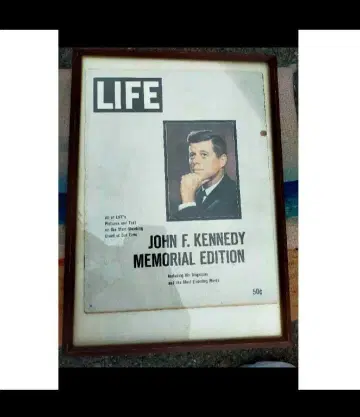 LIFE (JOHN F. KENNEDY) 케네디 라이프지 액자