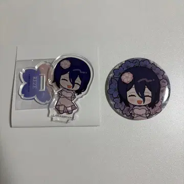 체인소 맨 레제 프린스 호텔 콜라보 카페 캔뱃지 미니 아크릴 스탠드