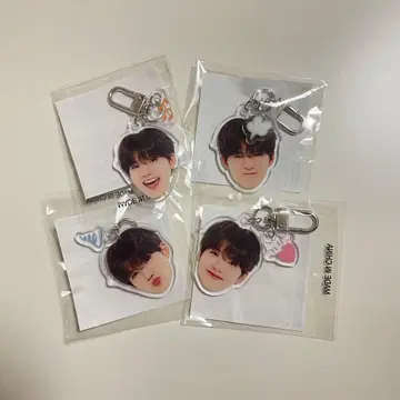 TREASURE 준규 희로애락 얼굴 아크릴 키링 컴프