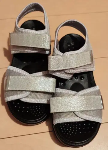 YONAMINE 발지압 샌들 TOTONOU 정돈 M 실버 새상품급