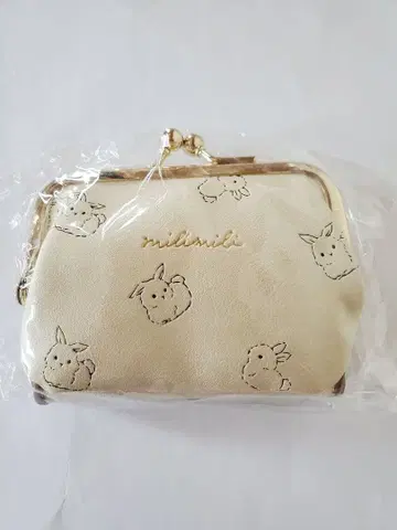 mili mili 토끼 프린트 미니 지갑 가마구치 *익명 배송*