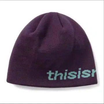 thisisneverthat 비니 니트 모자 보라색