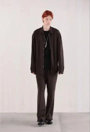 MB 하이엔드 비슈 울 클래식 이지 슬랙스