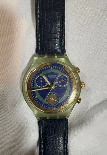 swatch 크로노그래프 Grand Prix [레어 작동품]