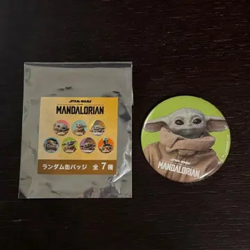 [공식] STARWARS 랜덤 캔뱃지 실사 그로구 만달로리안