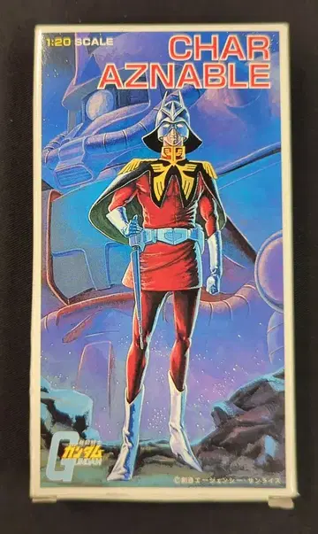 반다이 캐릭터 컬렉션/1/20 샤아 아즈나블 클리어 버전 2